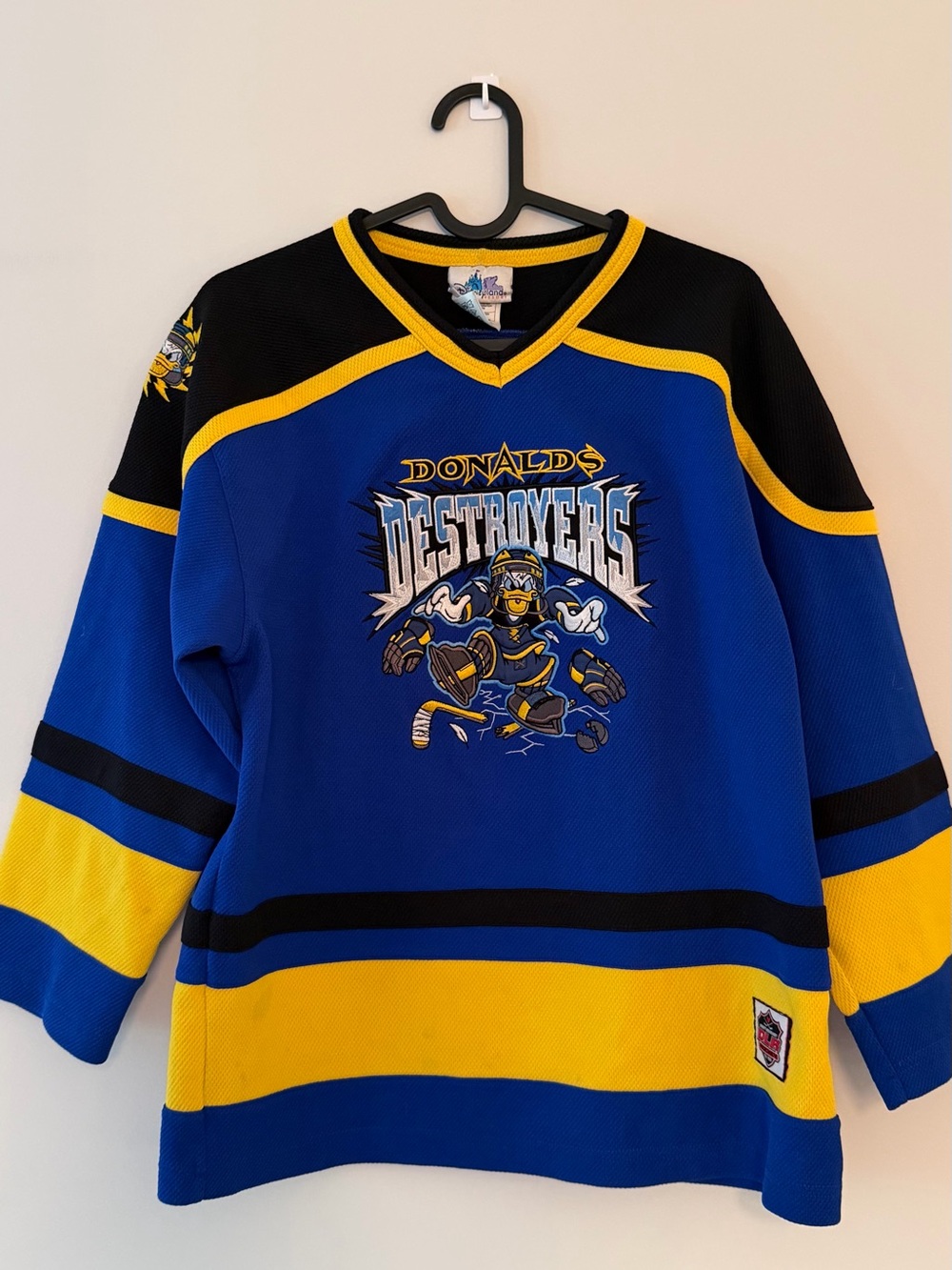 Rare Donald’s Destroyers Kids Hockey Jersey